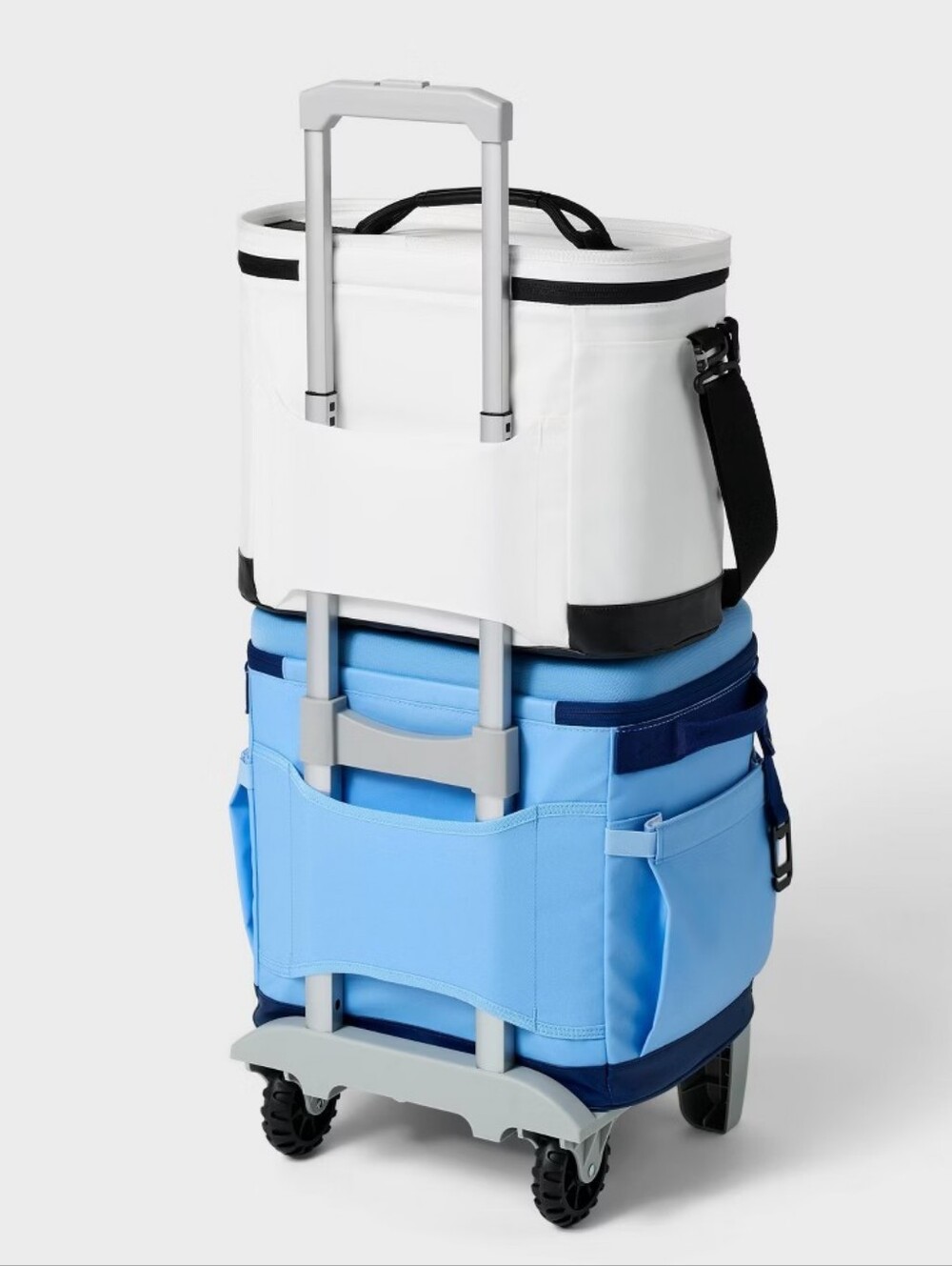 Soft Sided 30 Can 21.7 Cord Cooler White All In Motion - Picture 3 of 3